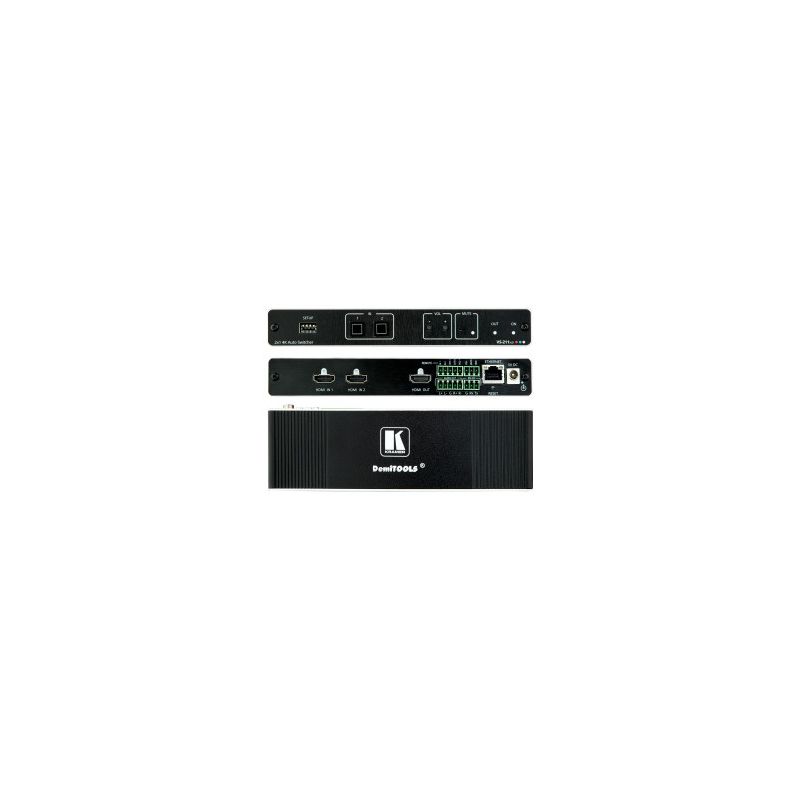 KRAMER 20-80540090 VS−211XS is an intelligent 2x1 automatic switcher for 4K HDR, HDMI video…
