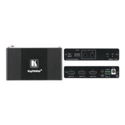 KRAMER 20-80549090 The VS211X is a high-performance 2x1 automatic switcher for 4K HDR HDMI video…