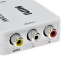 Conversor HDMI a AV 3xRCA (audio+video) alimentacion por USB