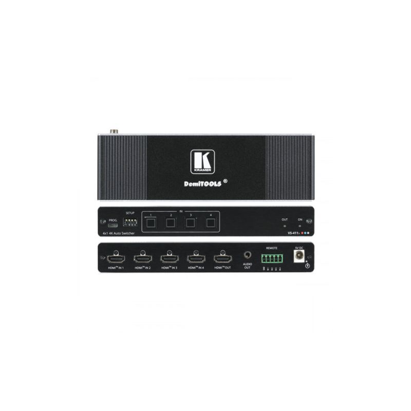 KRAMER 20-80548090 Lit automatiquement le signal de source commutée sur l'écran connecté en…