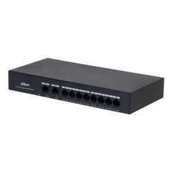 Dahua PFS3010-8GT-65 PoE Switch 8 Gigabit ports + 2RJ45 Uplink…