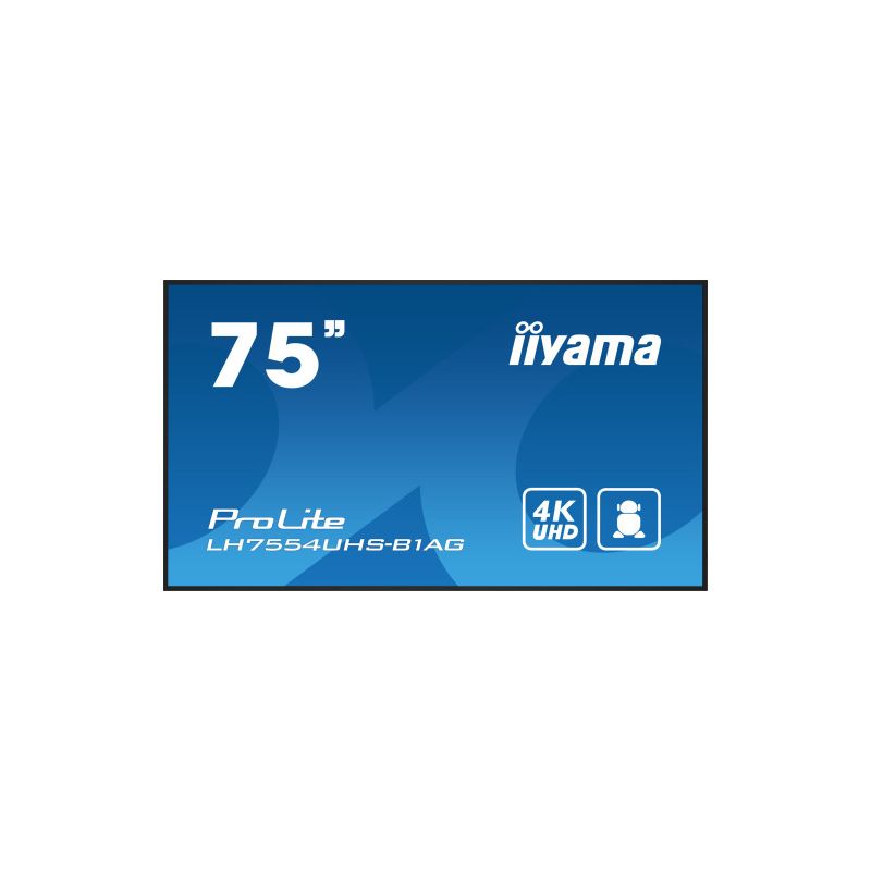 IIYAMA LH7554UHS-B1AG Elija alto rendimiento y fiabilidad sin interrupciones con la solución de…