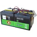 Global BAT-9V344AH-EZ8 Batterie Zinc-Air 9V-344Ah-3100Wh