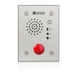 COMMEND Y-IB-AP962HTP-S Estación de llamada de emergencia antivandálica con botón de llamada de…