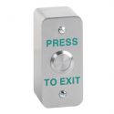 Cdvi RTEAS Narrow stainless steel exit button. surface mount