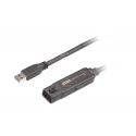 ATEN UE3315A-AT-G O cabo extensor ATEN UE3315A USB3.2 Gen1 permite aos utilizadores aumentar a…