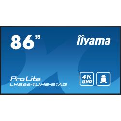 IIYAMA LH8664UHS-B1AG iiyama PROLITE. Diseño de producto: Pizarra de caballete digital