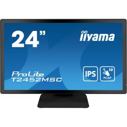 IIYAMA T2452MSC-B1 Le ProLite T2452MSC-B1 avec une résolution Full HD (1920 x 1080) et une…