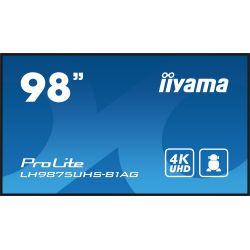 IIYAMA LH9875UHS-B1AG iiyama PROLITE. Conception du produit : tableau de chevalet numérique