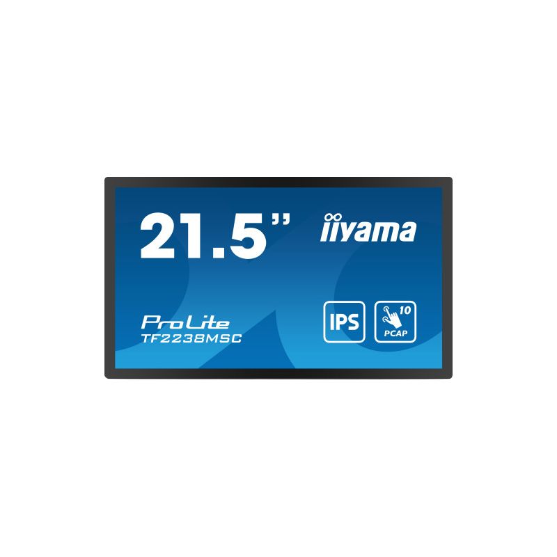 IIYAMA TF2238MSC-B1 iiyama PROLITE. Design do produto: Quadro de cavalete digital