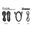 IIYAMA TF2238MSC-B1 iiyama PROLITE. Diseño de producto: Pizarra de caballete digital