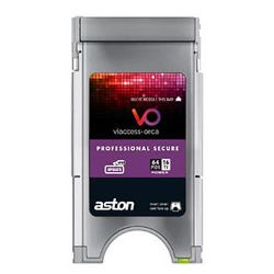 CAM PCMCIA Profesional Aston secure Viacces. 16 Canales 64 Pids