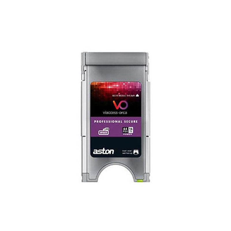 Aston Viacces secure professional CAM PCMCIA 16 Channel 64 Pids