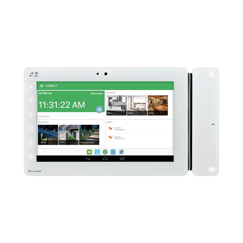 Comelit comelit-6813W MAXI 7" MONITOR WITH ANDROID, WHITE. VIP