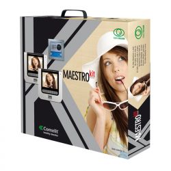 Comelit comelit-8494G TWO-FAMILY MAESTROKIT MAESTRO GRAY AND POWERCOM COLOR