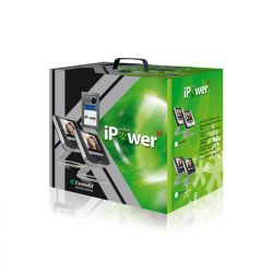Comelit comelit-8592B TWO-FAMILY IPOWERKIT MASTER GRAY AND POWERCOM COLOR