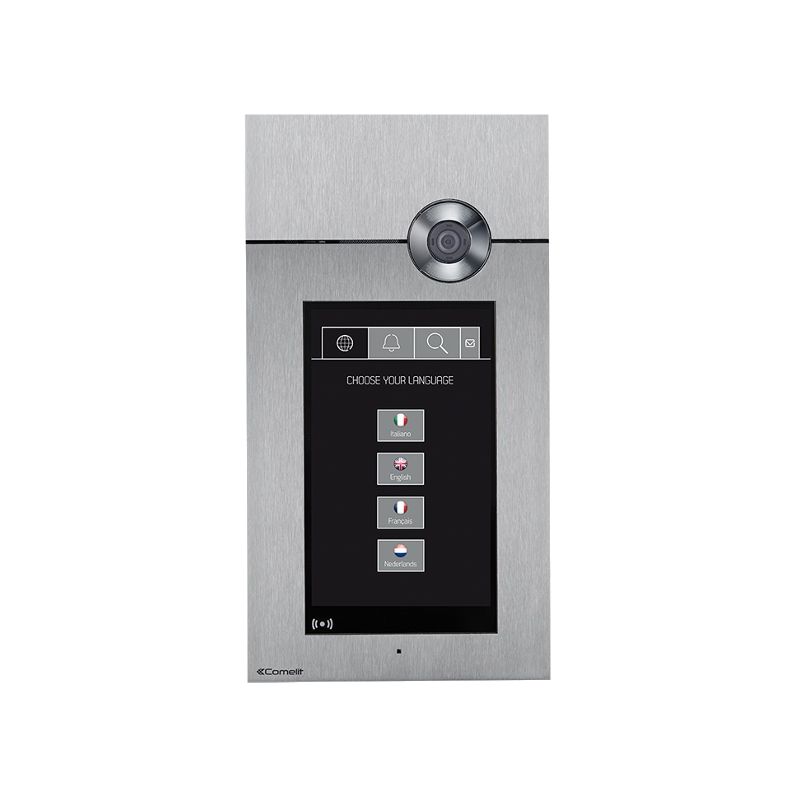 Comelit 3454HD/A VIP HD 316 TOUCH A/V STAINLESS STEEL ENTRANCE PANEL