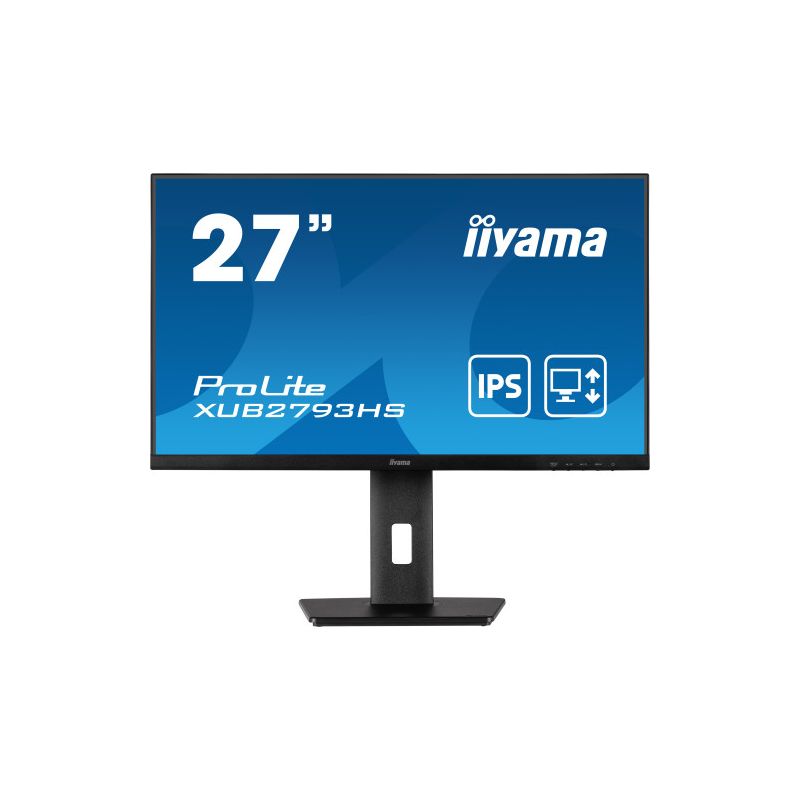 IIYAMA XUB2793HS-B6 Monitor IPS Full HD de 27" com 3 lados sem bordas, perfeito para…