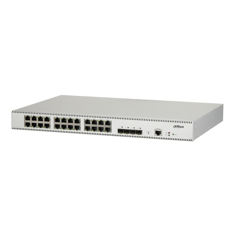 Dahua SG5028X Switch 24 portas Gigabit + 4 Uplink 10G SFP+…