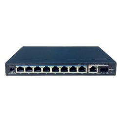 Utepo UTP3310TS-PSB Switch PoE+ 8 puertos Gigabit + 1RJ45 Uplink…