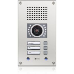 COMMEND C-WS303VCM Anti-vandal wall mounting equipment with three call buttons and integrated…