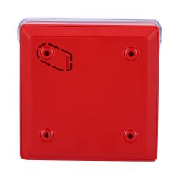 Ajax AJ-MANUALCALLPOINT-RED - Botón manual de alarma de incendio rojo, Inalámbrico…