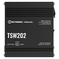 Teltonika TK-TSW202 - Teltonika Switch PoE Gestionable Industrial, 8 puertos…
