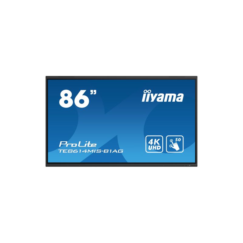 IIYAMA TE8614MIS-B1AG Le TE8614MIS-B1AG d'iiyama est une solution interactive hybride qui inspire…