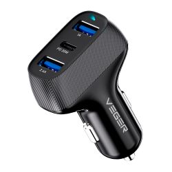 Veger VG-CC271-2A1C - VEGER, Car charger, Power 37W, 20W Fast charge, 2…