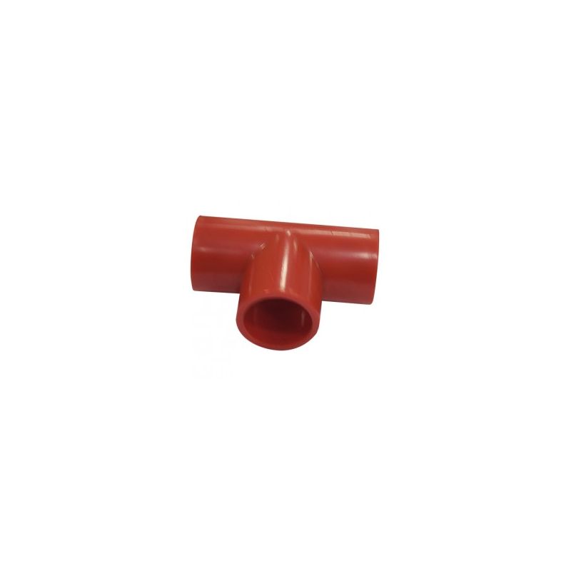 DEM-1358 Fireproof T-branch for pipes. ABS, 25mm