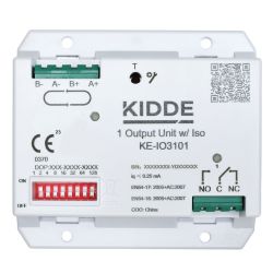 Kidde commercial KE-IO3101 1-output analog smart unit with…