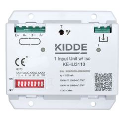 Kidde commercial KE-IU3110 1-input analog smart unit with…