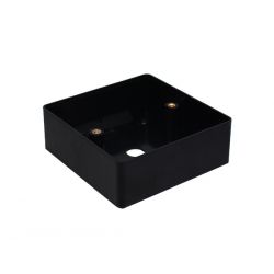 Golmar SBOX-PBL PLASTIC SURFACE BOX AND BLACK COLOR. SURFACE BOX FOR BIO-N AND CODEPROX-N READERS
