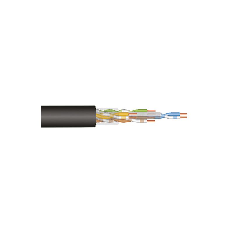 Golmar UTP-CAT6PE OUTDOOR CABLE IN COIL (UV 500). EXTERNAL CABLE IN COIL 500M