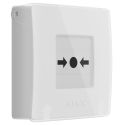 Ajax AJ-MANUALCALLPOINT-WHITE - Botón manual de alarma de incendio blanco,…