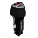 Veger VG-CC50-1A1C - VEGER, Car charger, Power 38W, 20W Fast charge, USB-C,…