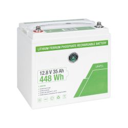 DEM-962 Lithium-ferrophosphate battery. 12.8V /35 Ah
