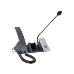 COMMEND C-ID5-DKGM COMMEND DESK STAND WITH GOOSENECK MICROPHONE FOR ID5 SERIES INDOOR INTERCOM…