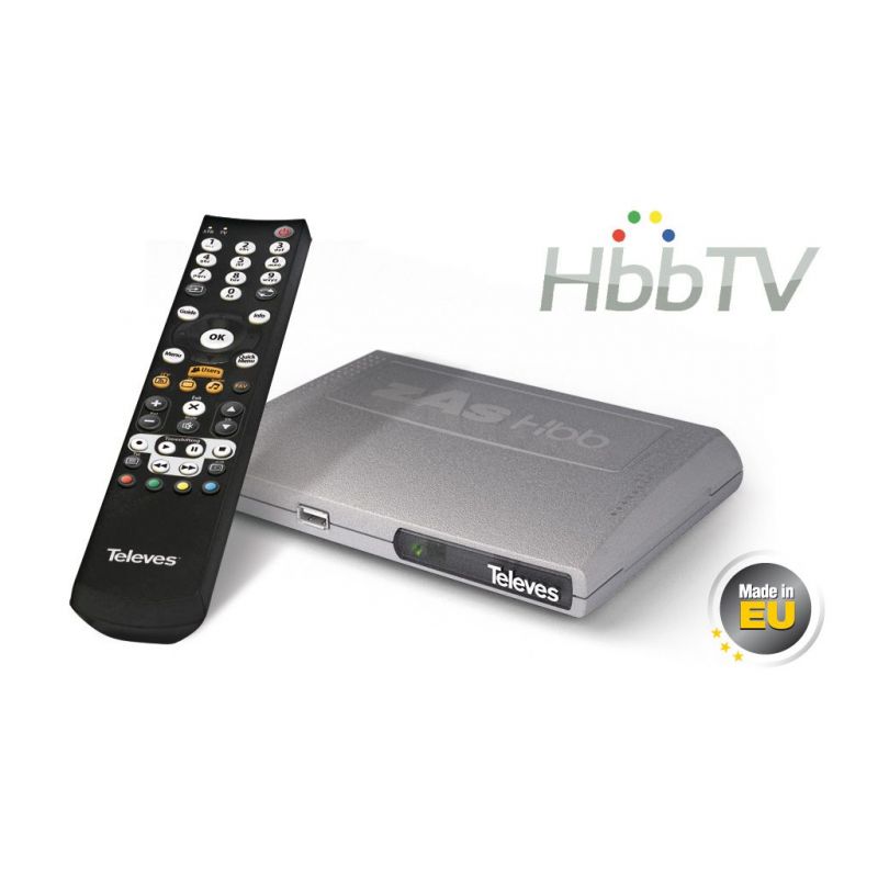 Receptor TDT HD bajo demanda Televes ZAS Hbb