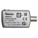 Filtro LTE "CEI" 5...790MHz VHF/UHF (C21-60)selétivo, interior (Blister P) Televes