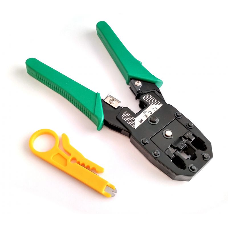 Crimper triple Rj45 / Rj11 / Rj12