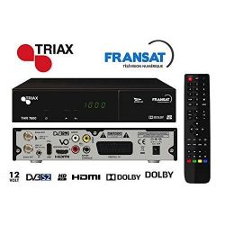 Receptor Fransat Triax THR 7600 HD + Fransat  Gratuito