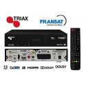 Décodeur satellite TRIAX THR 7600 HD + Carte FRANSAT