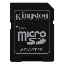 Tarjeta MicroSD HC Kingston 32GB Clase 10 + Adaptador