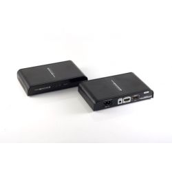 PLC HDMI Kit Transmisor + Receptor PLC hasta 300m HDMI 1080p