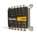 Nevoswitch Amplifier 5x5 "F" MATV/BIS G 27/25dB Vo 115dBµV Televes