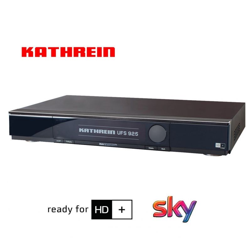 Receptor Satélite Kathrein UFS 925 HD+ Twin UHD/4K CI PVR + HDD 100Gb