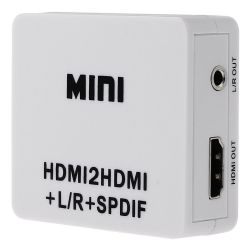 Splitter HDMI vers HDMI + Audio