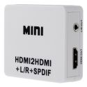 Splitter HDMI a HDMI + Audio
