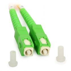 Câble à fibre optique 0.5m, SC/APC à SC/APC simplexmonomode 9/125